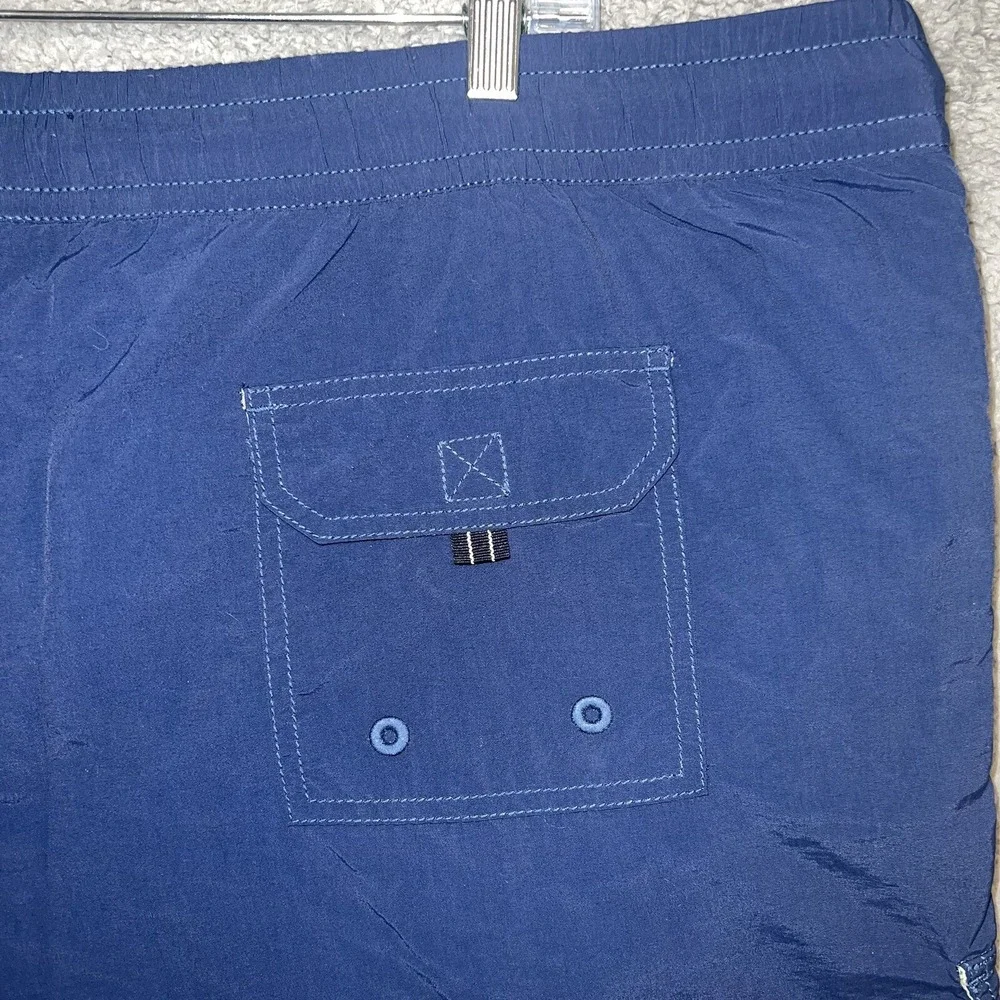Tommy‎ Bahama Relax Shorts Men's Size 2XL XXL Blue Mesh Lined Swim Trunks Board